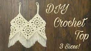 Easy free crochet urban gypsy boho bag pattern: Crochet Summer Boho Crop Top Tutorial Crochet Festival Shirt Tutorial Crochet Swim Suit Cover Youtube