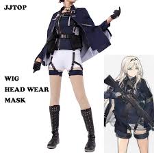 And unlike the typical anime girls of her type, she's far from a damsel in distress as she's a capable warrior. Anime Girls Frontline An94 Combat Suit An 94 Gothic Uniform Cosplay Costume Handsome Dailydress For Women Free Shipping Wig Game Costumes Aliexpress