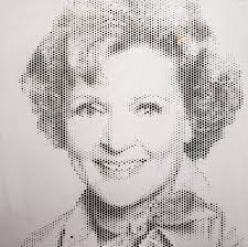 Bettie White I Painting by Sean Ward