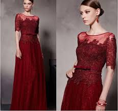 Pantone Color Of 2015 Marsala How To Incorporate It Into Your Wedding Evening Dresses With Sleeves Lace Evening Dresses Dresses