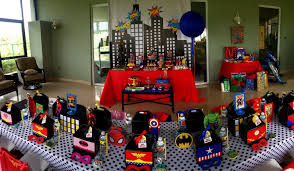 7th Birthday Party Theme Ideas For Boy I Can Finally Share With You Guys My Little Boy S 7th Birthday Party As Always He Ha Superhero Theme Party Superhero Theme Party Decorations Superhero Party