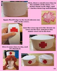 How to make a female nurse hat: Nurse Joy Hat Tutorial Page 13 By Rae Gunn On Deviantart