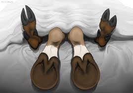 Bed Hooves by Footpaws -- Fur Affinity [dot] net