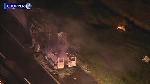 Fatal accident on nj turnpike. Ocean County Man Killed In Fiery Crash That Shut Down New Jersey Turnpike For Hours In Burlington County 6abc Philadelphia