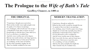 8 the wife of bath famous quotes: Chaucer Modern Translate Wife Of Bath Meme Life In The Realm Of Fantasy