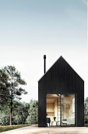 Bardage Bois Brule Des Maisons Avec Une Facade En Bois Brule Maisons Minuscules Plan Maison Maison Bois