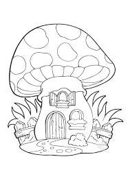 Benvenuto nella più grande community dedicata ai disegni da colorare. La Casa Fungo Da Colorare Bimbisaniebelli It