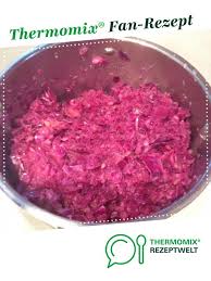 Wurziges Rotkraut Rezept Rotkraut Rezepte Thermomix