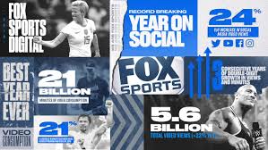 Fox sports, also referred to as fox sports media group and stylized in all caps as fox sports, is the sports programming division of the fox. Fox Sports Scores 21 Billion Minutes And 5 6 Billion Video Views In Best Digital Year Ever Fox Sports Presspass