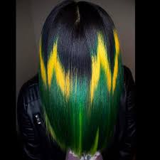 Jamaican Flag Shoutout To All My Jamaican Descent Friends Or Wah Gwaan I Wanted To Celebrate All Of You And Your Culture Wit Hair Styles Hair Beauty Hair