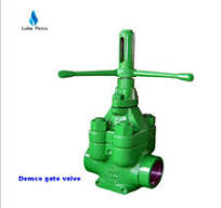 China Demco Style Mud Gate Valve 2" 5000psi Welded