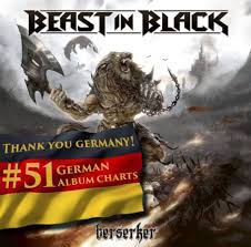 Beast In Black Berserker Enters The German Album Charts