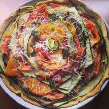 Tarte Legumes Du Soleil Et Jambon De Bayonne Decouvrez Les Specialites Culinaires Du Pays Basque Tarte Legumes Du Soleil Recettes De Cuisine Tarte Aux Legumes