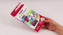 Foska New Item Plastic Crayons 12 Colors
