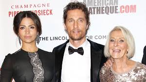 10 april at 05:00 ·. Camila Alves Matthew Mcconaughey S Mom Is Proud Of New Book