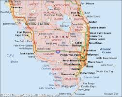 Southeast Region Capitals Southeast Region Florida City Map Of Southwest Florida