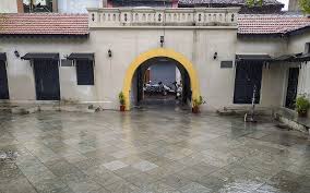 The house where Gandhi grew up and the ...