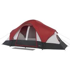 Ozark Trail 8 Person Modified Dome Tent With Rear Window Walmart Com Outdoor Tent Family Tent Family Tent Camping