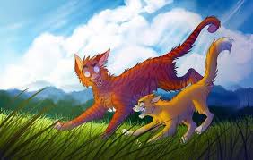 Firestar And Squirrelflight La Guerre Des Clans Lgdc Ecureuil
