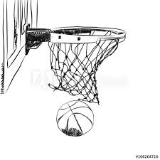How To Draw A Basketball Hoop Sideways Drawing Tutorial Easy