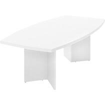 The white glass conference table is not your typical glass table. Conference Tables Wayfair