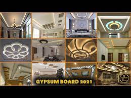 أحدث اشكال اسقف جبس بورد للصالات مودرن2021 gypsum board youtube wall paint colors layout architecture modern decor