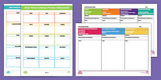 More ideas for baby play activities 33. Activity Planner Templates Class Home Learning Eyfs