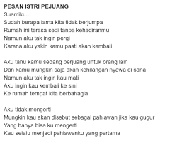 We did not find results for: 41 Puisi Pahlawan Pembawa Semangat Guratgarut