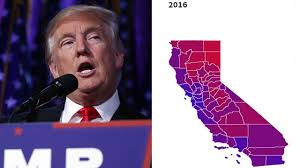 The map above shows who has won each state's electors, as declared by the associated press. 2020 Election Interactive Map See Which California Counties Donald Trump Gained Lost Votes Since 2016 Abc7 San Francisco