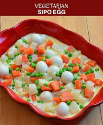 Sipo Egg Recipe Creamy Chicken Food Mixed Vegetables