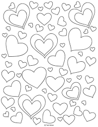 We have easy hearts for kids, and some with teddy bears, flowers and ribbons. Pin On Coloring Pages For Adults