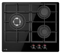 Fistos para cocinas de gas diferencias. Placas De Gas On Glass 3cfi 3glsta Fagor