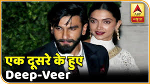 Exclusive Deepika Padukone Ranveer Singh S Wedding Video Abp News Youtube