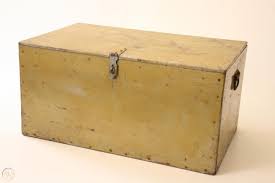 Wooden blanket box coffee table trunk vintage chest wooden ottoman toy box (mg1). Vintage Wood Foot Locker Storage Military Flat Top Trunk Coffee Table Box Green 1869871562