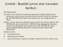 Setelah mengetahui penjelasan tentang rekonsiliasi bank, maka selanjutnya kami akan memberikan contoh rekonsiliasi bank dan pembahasannya. Akuntansi Kredit Yang Diberikan Ppt Download