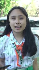 Girl Scout April Mae Moreno of Palar Integrated School points out the  importance of our heroes in today’s youth, making them their inspiration to  remain strong and steady in facing life’s challenges.