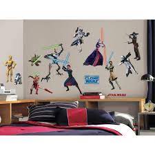 Maybe you would like to learn more about one of these? Amazon Com Roommates Rmk1382scs Star Wars The Clone Wars Glow In The Dark Wall Decals Pack Of 28 Baby