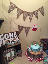 Cute 2 Year Old Fishing Party Ideas 1000 Ideas About Gone Fishing Cake On Pinterest Fishing Fishing Birthday Party Boy Birthday Parties Birthday