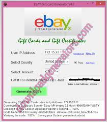 Maybe you would like to learn more about one of these? Ebay Gift Card Generator No Download Infosuba Org