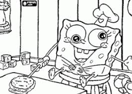Bob Esponja Para Colorear Bebe