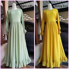Gelap dan terang yang menyatu. Jual Gamis Ceruti Aisyah Gamis Ceruti Warna Kuning Lemon Gamis Ceruti Warna Hijau Melon Di Lapak Ziska Collection Bukalapak