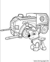 Paw Patrol 8 Coloring Pages Printable