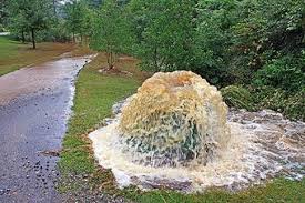 The inlet pipe of equalization tank carries filtered effluent from cooling tower. Wastewater Treatment Water Use