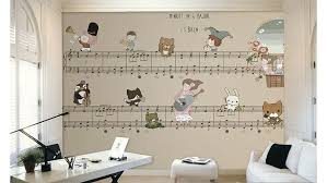 Check spelling or type a new query. Kids Wallpaper Cartoon Music Notes Wall Mural Little Child Animal Wall Decor Music Wall Art Kindergarten Wall Design Boys Girls Bedroom Home Decor Wall Decor Ctclionstrust Org