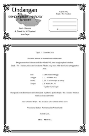 Surat undangan pengajian adalah surat yang ditulis/dibuat guna memberikan informasi kepada orang lain untuk dapat menghadiri sebuah acara pengajian pada tempat serta waktu yang telah ditentukan. Contoh Surat Undangan Pengajian Doc Free Photos