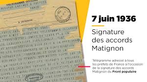 We did not find results for: Gouvernement Le 7 Juin 1936 Signature Des Accords Facebook