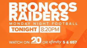 Live Coverage Denver Broncos At Oakland Raiders Denver Broncos Denver Broncos Merchandise Broncos