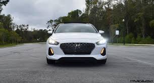 The hyundai elantra saw a redesign for 2017, yet sees added features to keep it contemporary for 2018. 2018 Hyundai Elantra Gt Base Automatic Road Test Review 2 Videos Car Shopping Car Revs Daily Com