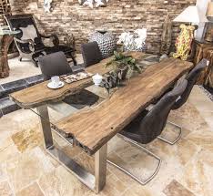 Designtisch Aus Recycelten Teakholzbohlen Design Tisch Holztisch Mit Glasplatte Mobel Aus Altholz