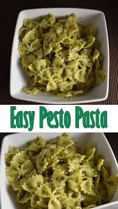 Easy Pesto Pasta Side Dish Recipe Pasta Side Dishes Easy Pesto Pasta Pesto Pasta